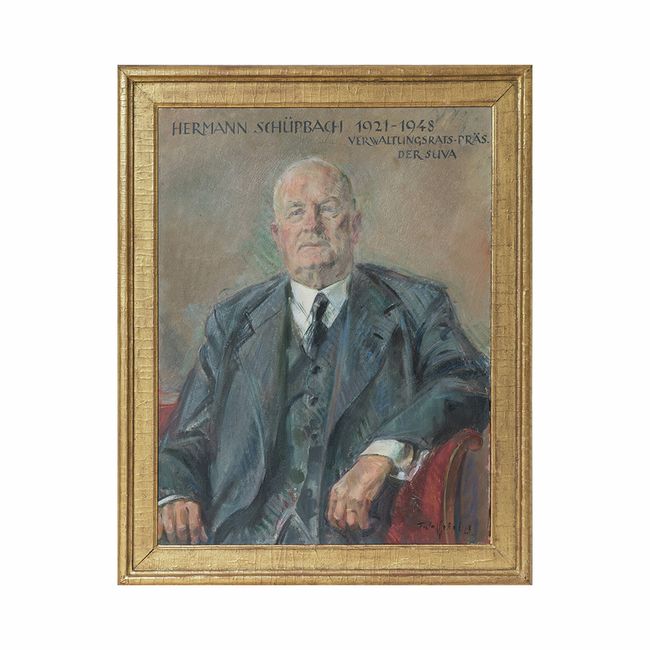 Hermann Schüpbach, Verwaltungsratspräsident der Suva, 1921 bis 1948
