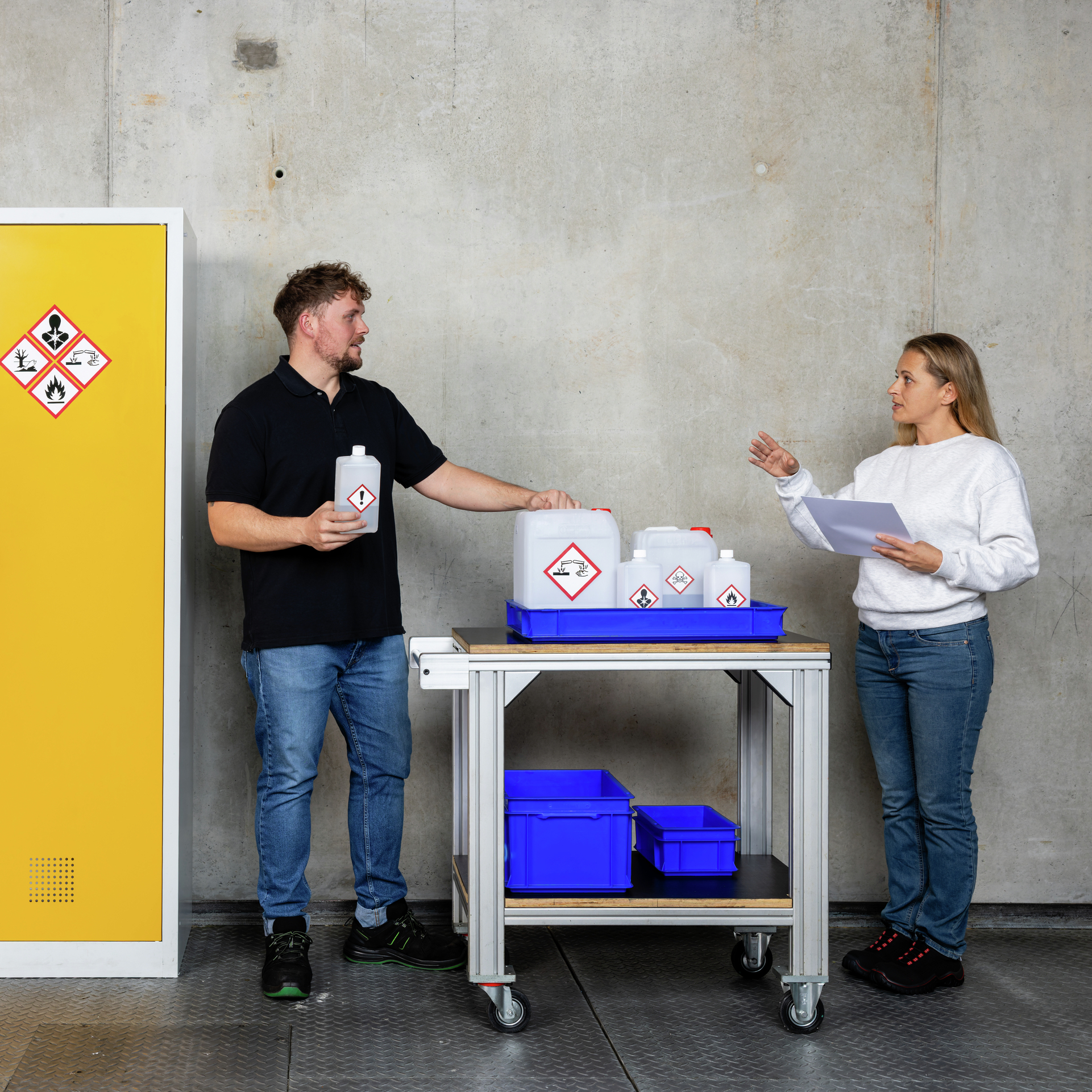 Identifier les produits chimiques dangereux