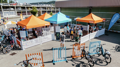 Mit dem Velo zum slowUp? Besuche unseren Velo-Corner