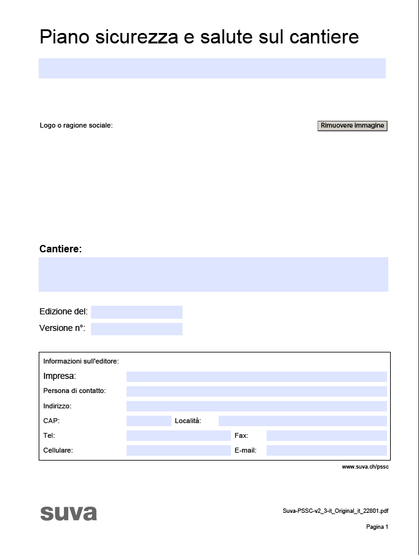 Più sicurezza con lo strumento di pianificazione PSSC