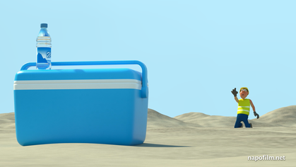 Napo in: Zu heiss um zu arbeiten! (Video)