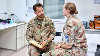 Anmeldung durch Truppen- und Kursärzte