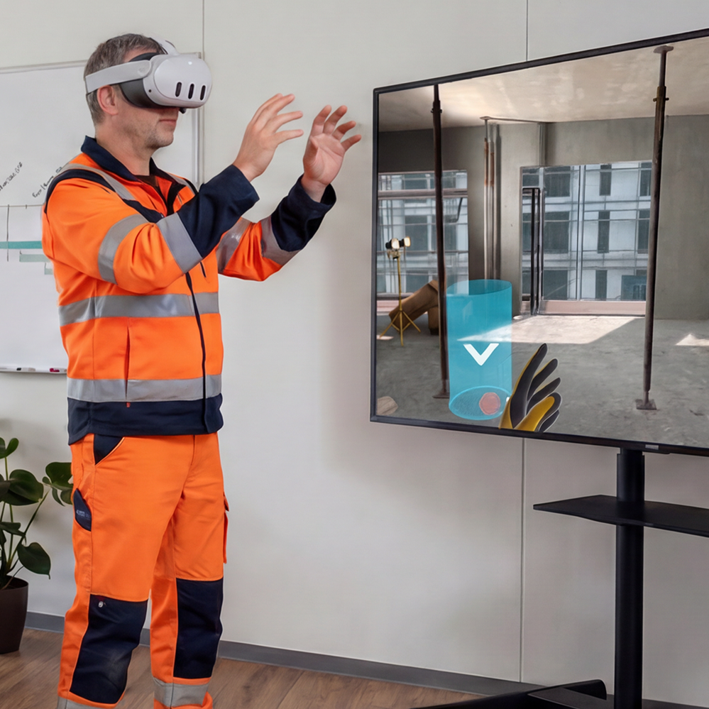 Formation en réalité virtuelle à la sécurité au travail
