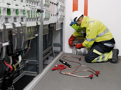 Chaussures de travail: protection contre la décharge électrique