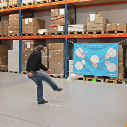 Porta da calcetto con quiz sul fair play (fai da te)