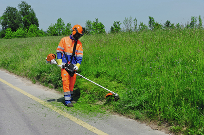 Accident «débroussailleuse» pour instruction des collaborateurs