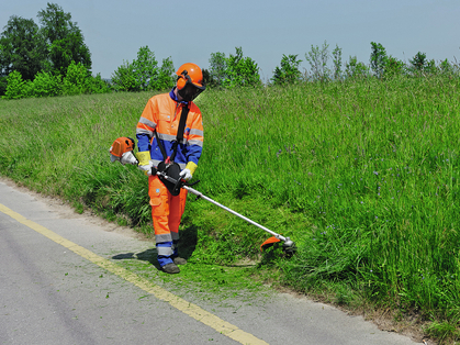 Infortunio «Decespugliatore» per istruire i lavoratori