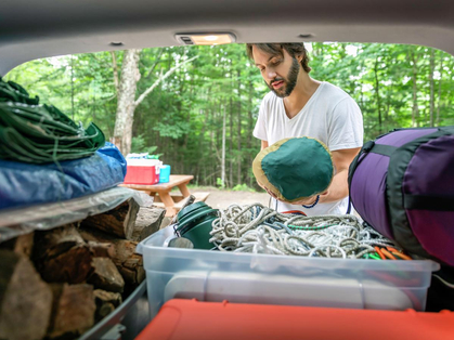 Camping: emporter tout le nécessaire