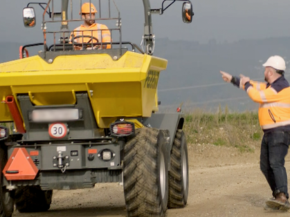 Jérémy en chantier: film sur les machines de chantier