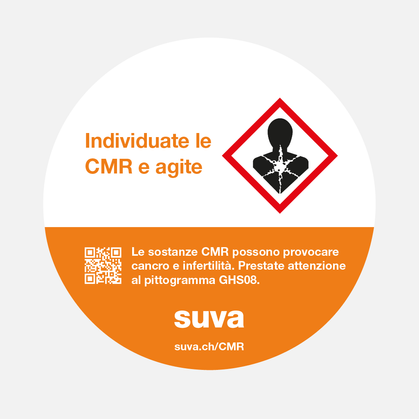 Autoadesivo: Individuare le sostanze CMR e agire
