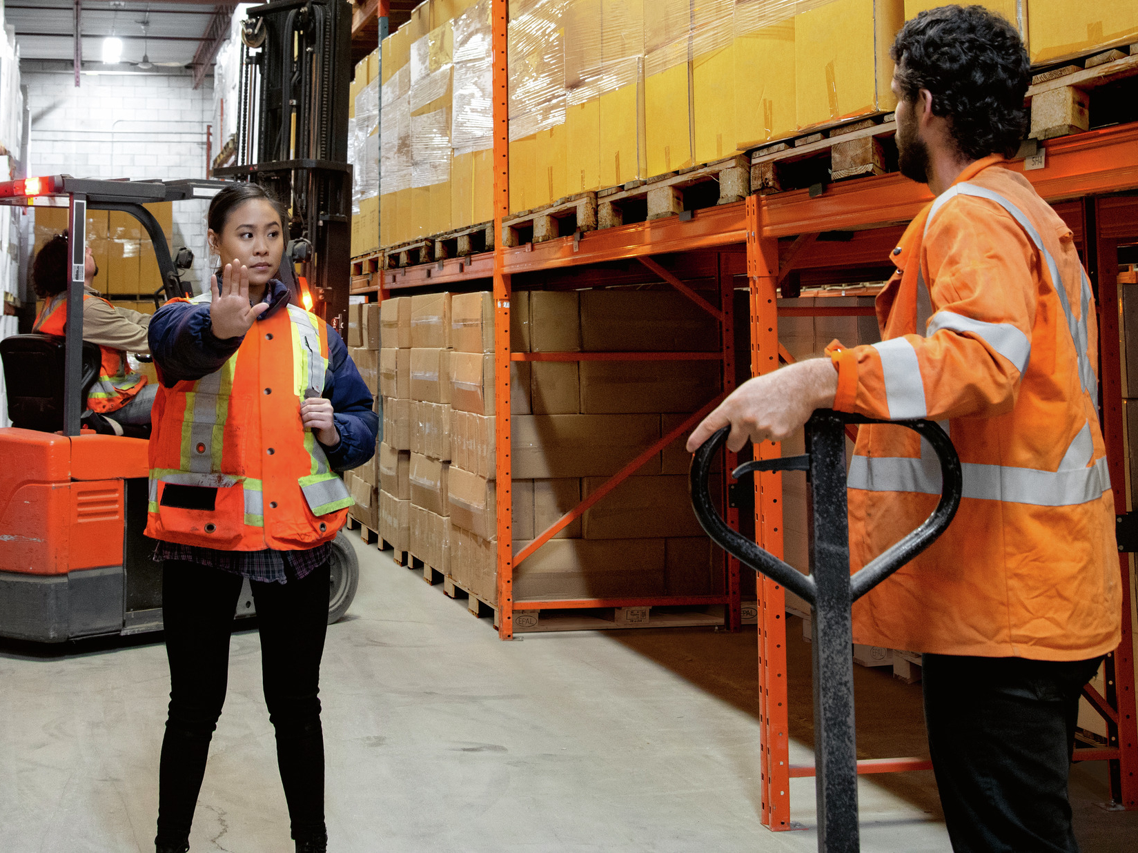 STOPP sagen bei Gefahr: eine Selbstverständlichkeit