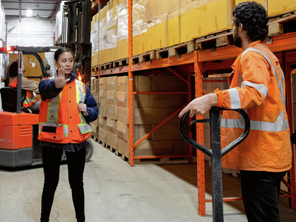 STOPP sagen bei Gefahr: eine Selbstverständlichkeit