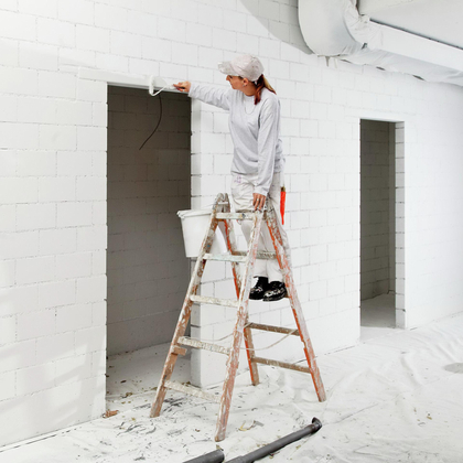 Wie du sicher die Leiter hoch- und hinunterkommst