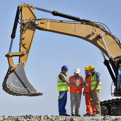 Sicherer Umgang mit Baumaschinen
