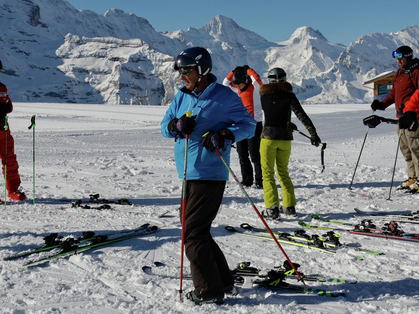 In forma per la giornata sulla neve