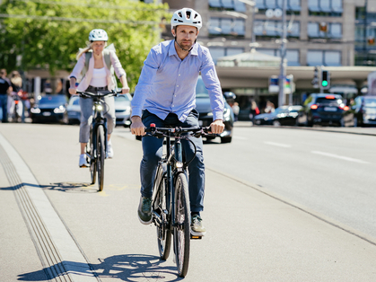 Velo - Plakate zur Unfallprävention
