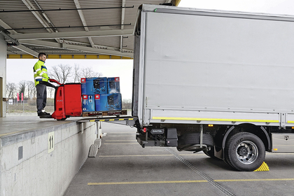 Utilisation de télécommande sans fil hayons élévateurs