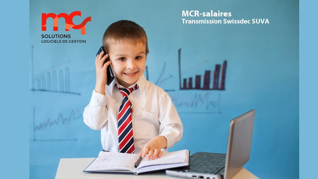 Vidéo didactique sur la déclaration électronique des salaires avec le programme de comptabilité salariale certifié Swissdec de MCR solutions.