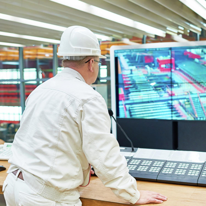 Magazzini aut.: ricerca/elimin. guasti tramite monitor