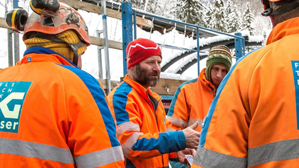 Neve e gelo: i nostri consigli per chi lavora all'aperto