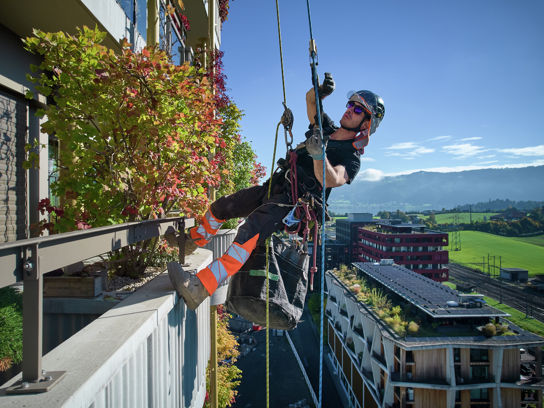 Arbeiten am hängenden Seil: Ausbildung
