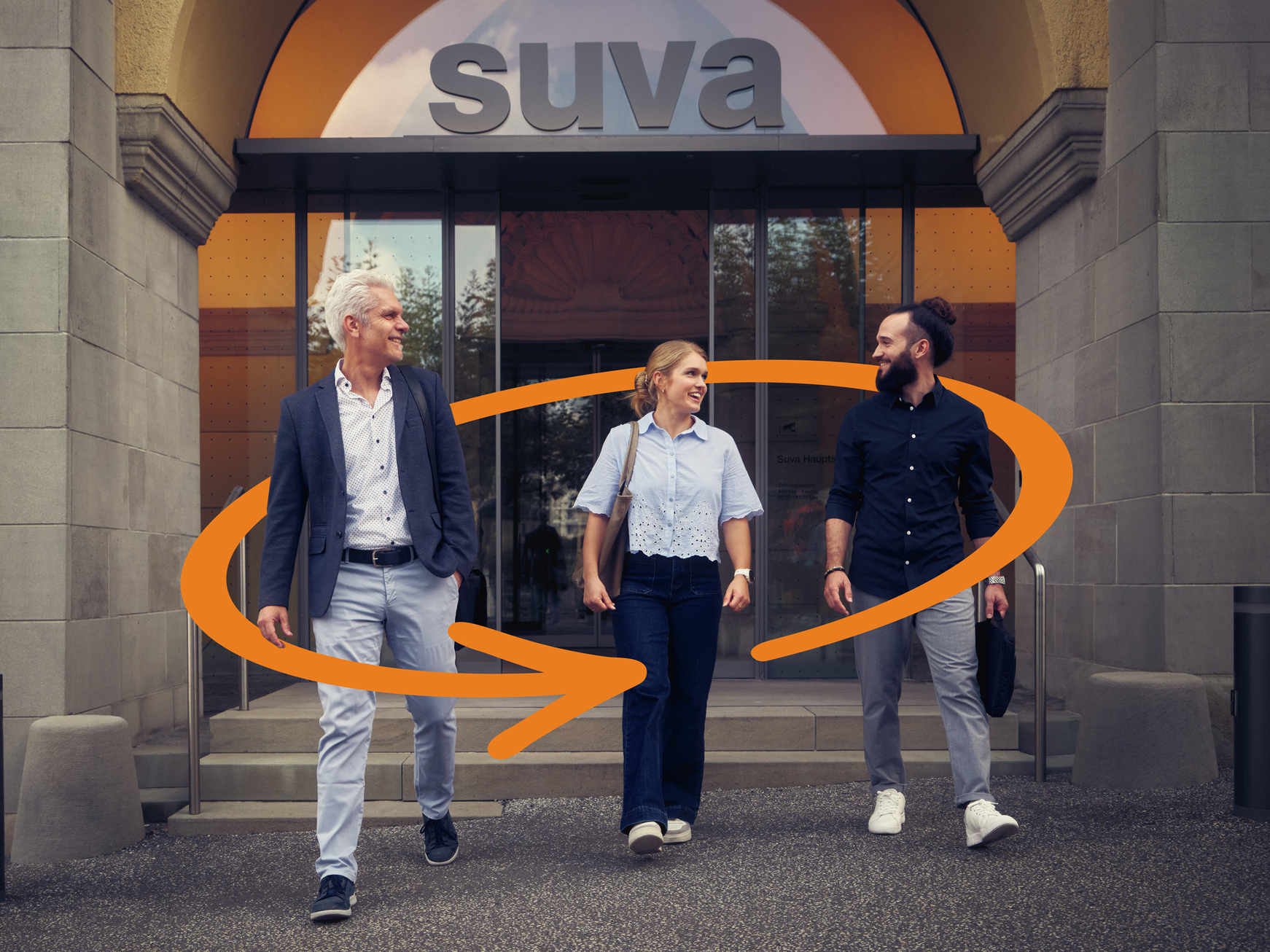Arbeiten bei der Suva