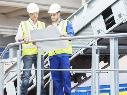 Escaliers des machines: assurer la sécurité