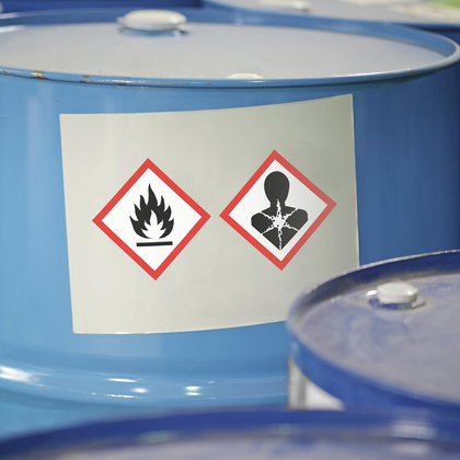 Que signifient les pictogrammes des produits chimiques?
