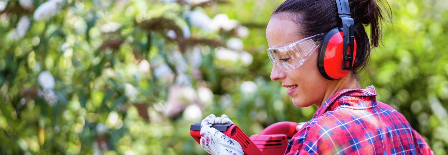 Sichere Gartenarbeit