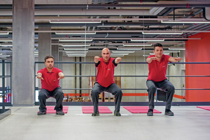 move@work: Ausgleichs- und Kräftigungsübungen am Arbeitsplatz (mit Fachperson)