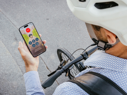 App «Cycle Track»: più attenzione in bici