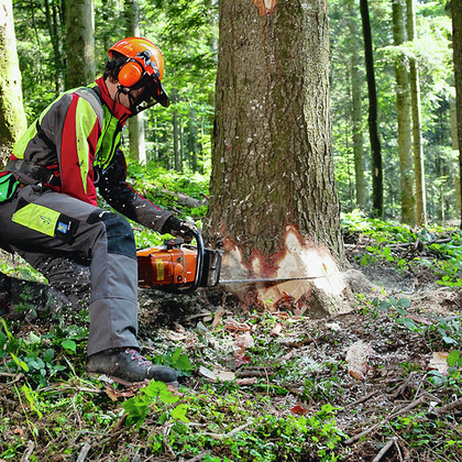 Équipements de protection individuelle pour forestiers-bûcherons