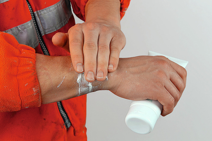 Handschutz durch Hautschutzcremes