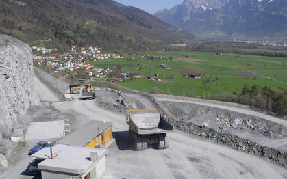 Notificare i lavori di estrazione di rocce all’aperto