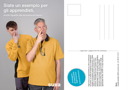 Cartolina illustrata: apprendisti hanno bisogno di modello