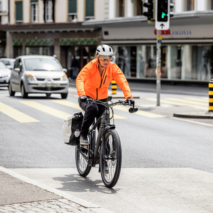 Sicherer E-Bike-Fahren trotz höherer Geschwindigkeit