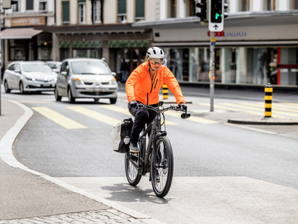 Sicherer E-Bike-Fahren trotz höherer Geschwindigkeit