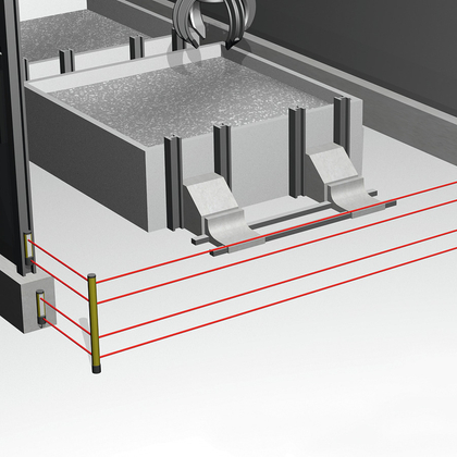 Lichtschranken bei Maschinensteuerungen