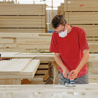 Persönliche Schutzausrüstung in der Holzverarbeitung