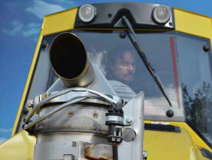 Disposizioni per i filtri antiparticolato in macchine edili