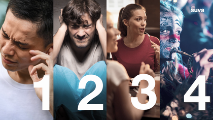 La musique a endommagé mon ouïe