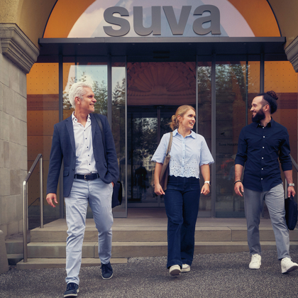 Arbeiten bei der Suva