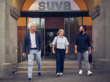 Arbeiten bei der Suva