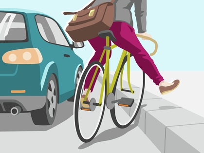 Die Top Ten der Gefahren beim Velofahren