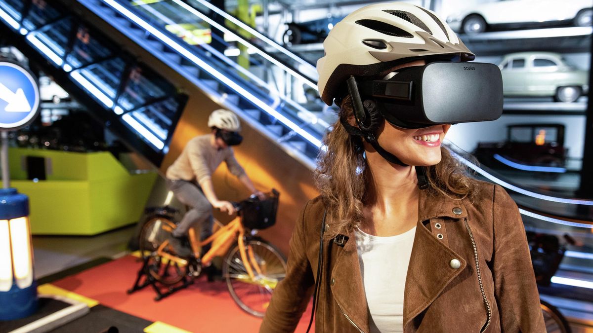 Plus de sécurité à vélo avec la réalité virtuelle (do it yourself)