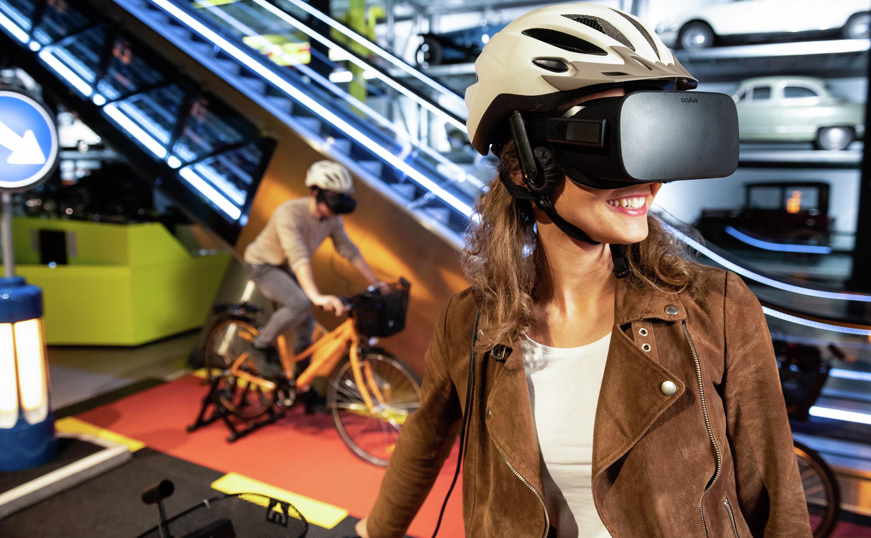 Più sicuri in bici grazie alla realtà virtuale (fai da te)